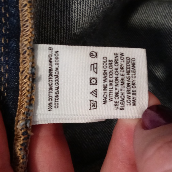 💙Free People💙 - Blue Denim Distressed Frayed Hem Overall Dress - Picture 13 of 15